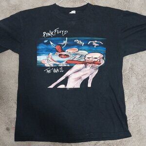 Vintage 1997 Pink Floyd The Wall T Shirt Size L Winterland USA Double Sided RARE